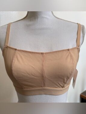 Lively Nude Brami Crop Top - Soft Beige Support Large nwt